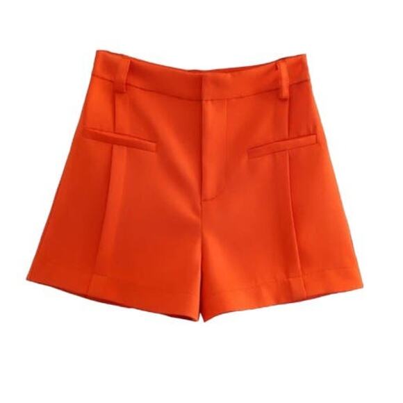 Zara Pants - Zara shorts - Orange - Size XL